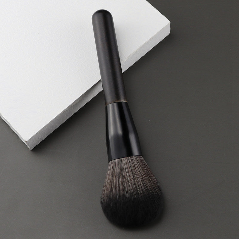 Large Powder Brush – Soft Animal Hair, Multifunctional Loose Powder & Blush Brush, Travel Size, Ideal for Beginners & Professionals, 1pc
