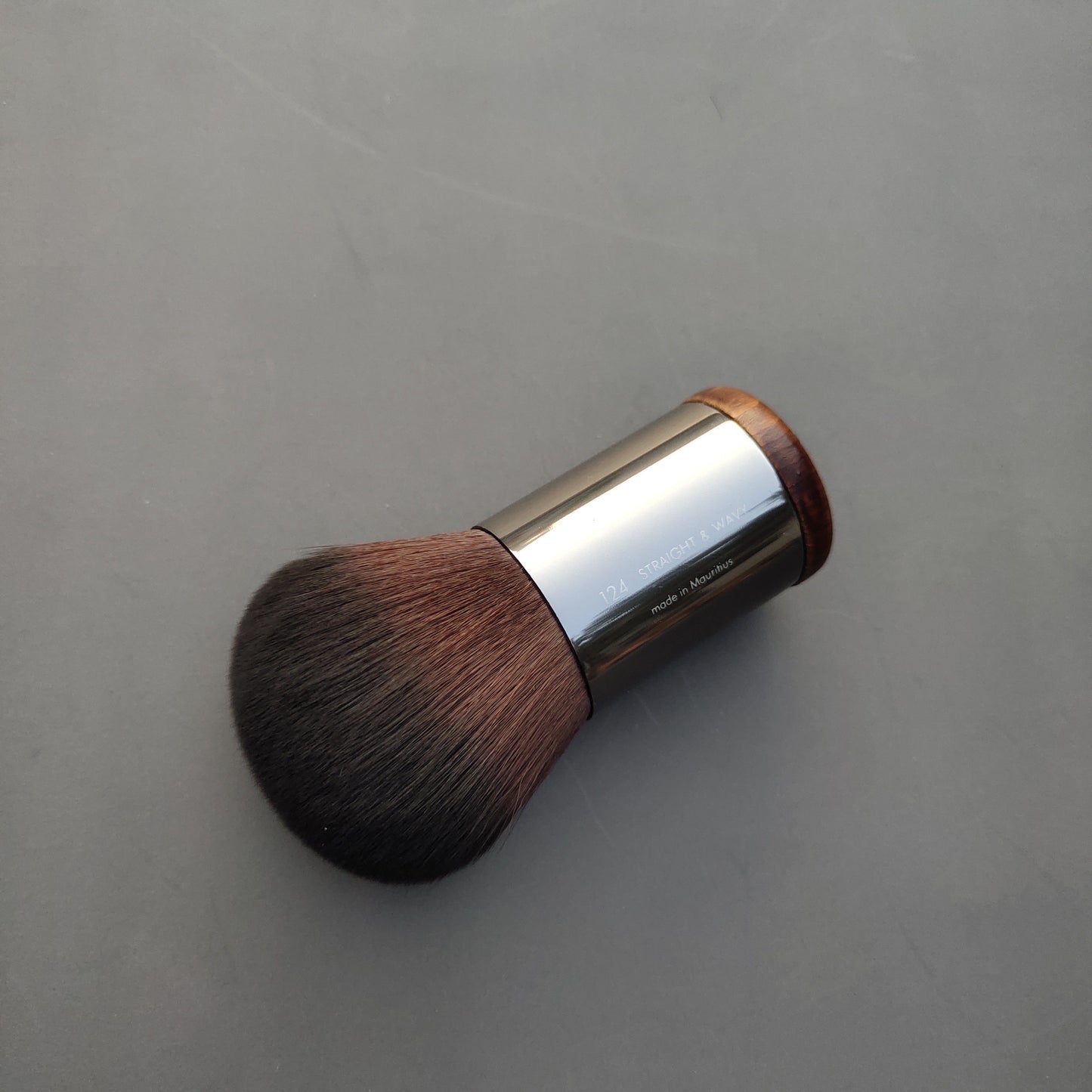 Wooden Handle Makeup Brush Set – Natural Series, Includes 124 Powder Brush, 112 Foundation Brush, Blush & Eyeshadow Brushes, Complete Face & Eye Kit