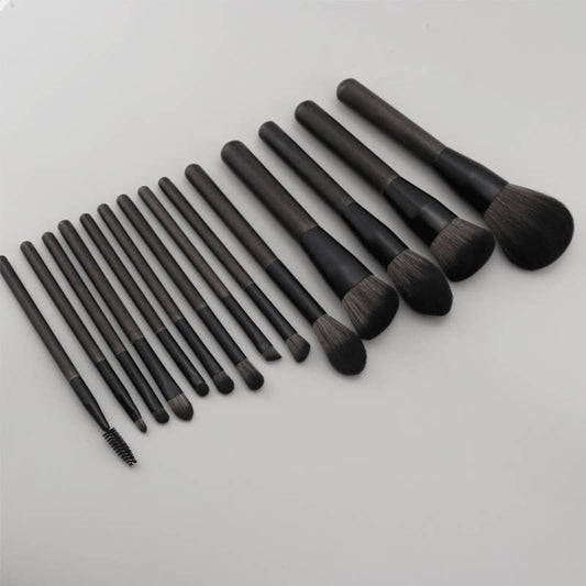14Pcs Makeup Brush Set – Complete Kit Includes Powder, Foundation, Eyeshadow & Blending Brushes, Ultra-Soft Bristles, Professional Face & Eye Makeup Tools