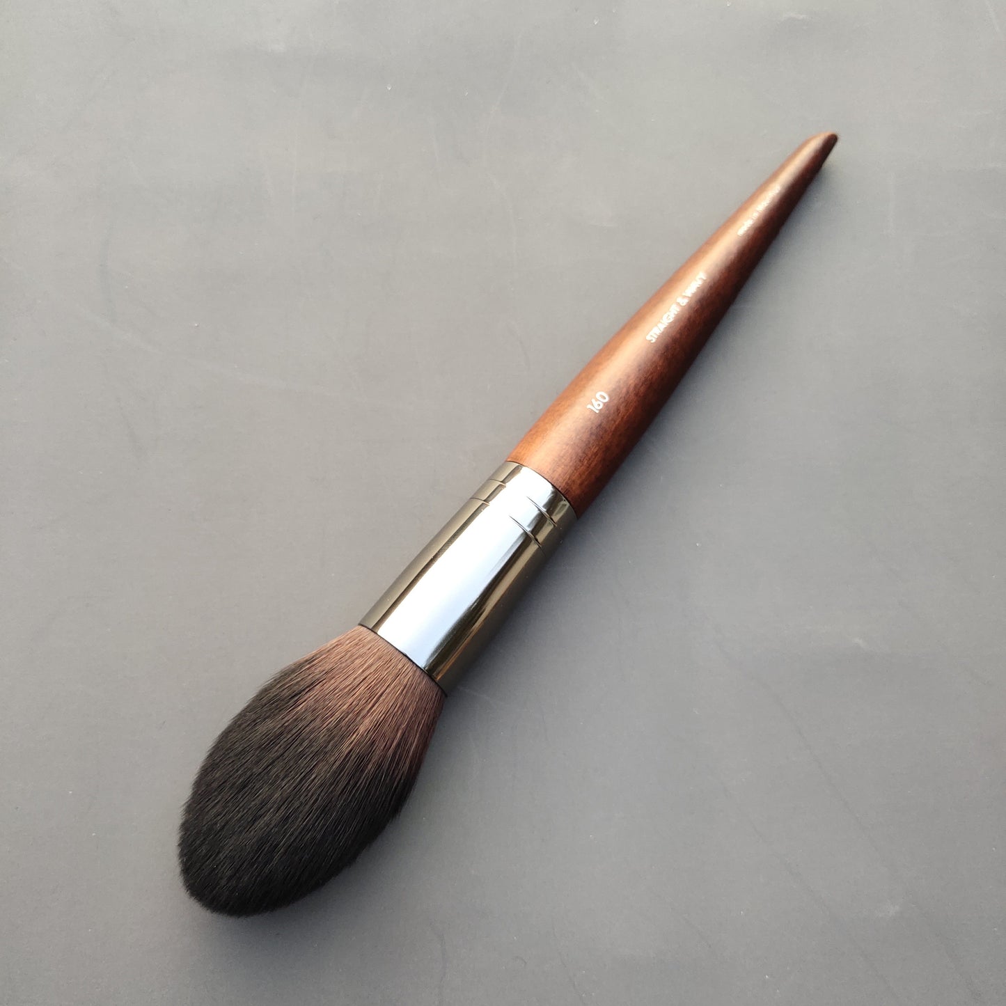 Wooden Handle Makeup Brush Set – Natural Series, Includes 124 Powder Brush, 112 Foundation Brush, Blush & Eyeshadow Brushes, Complete Face & Eye Kit
